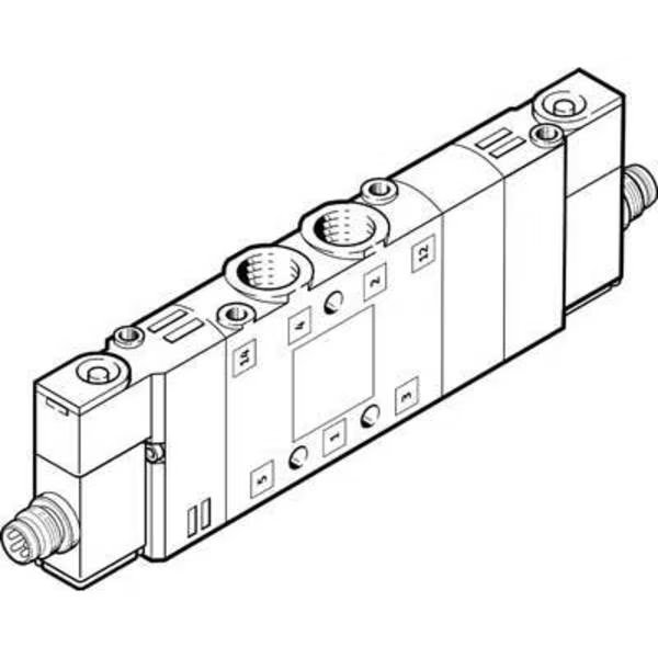 Solenoid Valve CPE14-M1CH-5/3B-1/8, Festo, Mfr#: CPE14-M1CH-5/3B-1/8